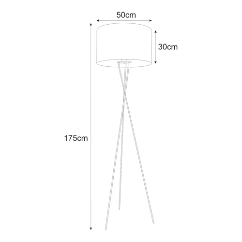 Lampa podłogowa K-4379 z serii SEVANA 2
