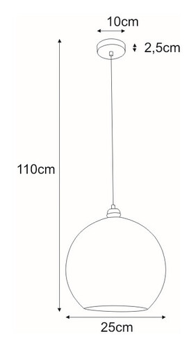Lampa wisząca K-8003-25 CHR z serii GALAXY I 2
