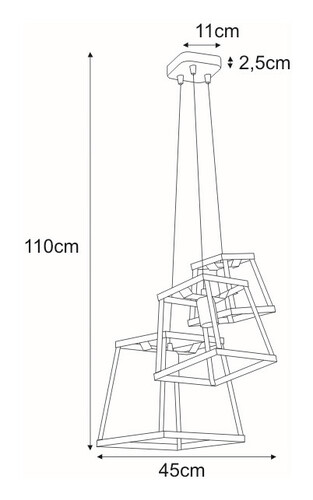 Lampa wisząca K-4131 z serii TEDY 2