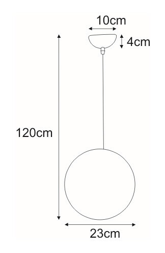 Lampa wisząca K-OP-9043S z serii MARIT 2
