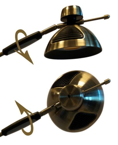 Lampka biurkowa K-BL1217 SREBRNY z serii MORINO 3