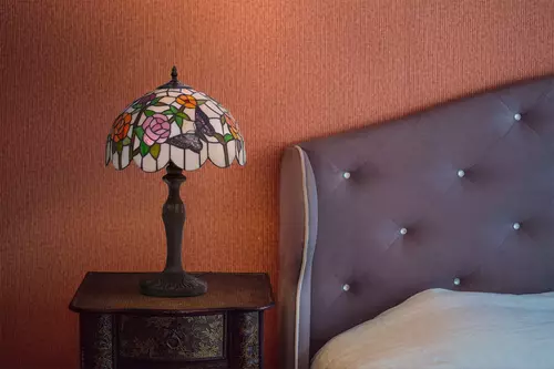 Mała lampka stołowa K-G12835 z serii ROSE 6