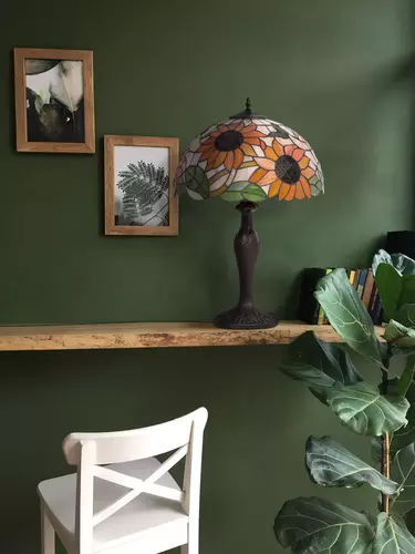 Duża lampka stołowa K-G16814 z serii SUNFLOWER 4