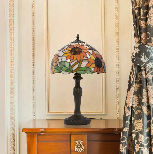 Mała lampka stołowa K-G12814 z serii SUNFLOWER 4
