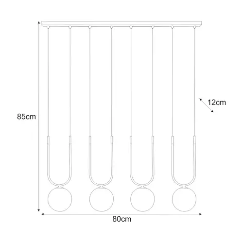 Lampa wisząca K-5592 z serii ENZO 2