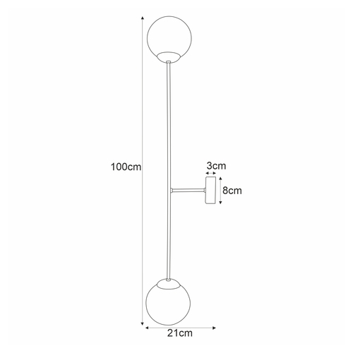 Kinkiet K-5407 z serii LUMIA 2