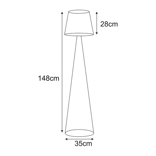 Lampa podłogowa K-5817 z serii LIVIA 2