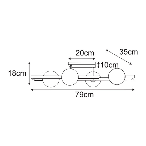 Lampa wisząca K-5761 z serii PARMA 2