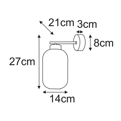 Kinkiet K-5757 z serii SILVA 2