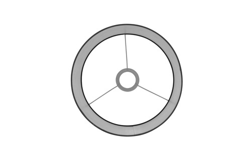 Abażur wzorzysty czarny, biały gwint E27 2