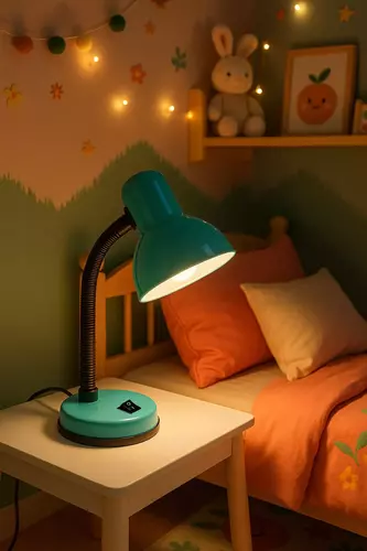 Lampka biurkowa K-MT-203 ZIELONY z serii CARIBA 3