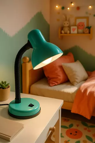 Lampka biurkowa K-MT-203 ZIELONY z serii CARIBA 4