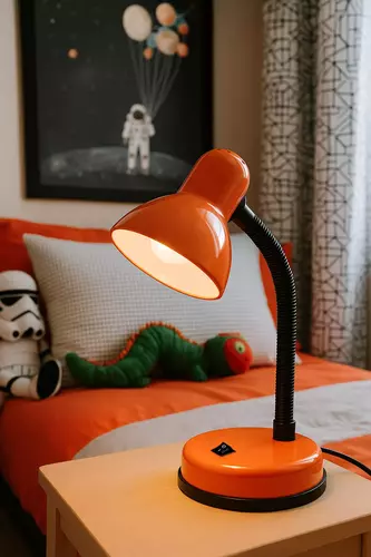 Lampka biurkowa K-MT-203 POMARAŃCZOWY z serii CARIBA 6