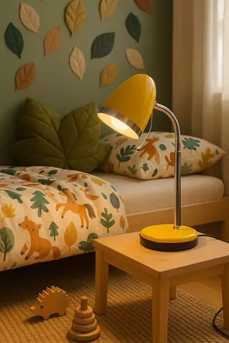 Lampka biurkowa K-MT-200 ŻÓŁTY z serii KAJTEK 5