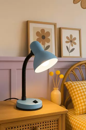 Lampka biurkowa K-MT-203 TURKUSOWY z serii CARIBA 5