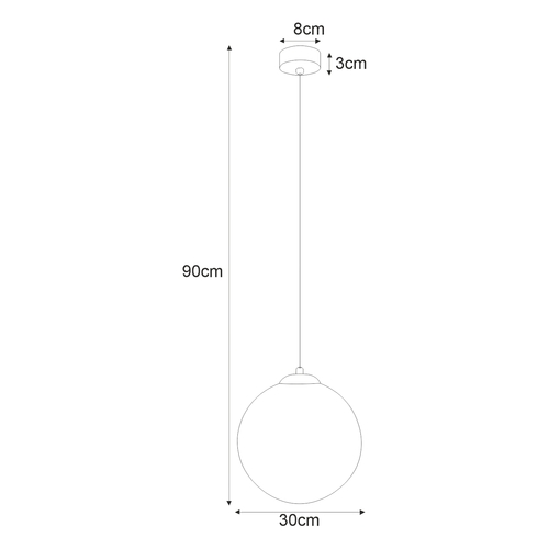 Lampa wisząca K-5402 z serii LUMIA 8