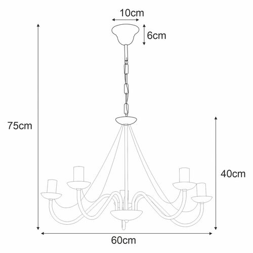 Lampa wisząca K-3991 z serii BARTEZ 9