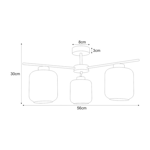 Lampa wisząca K-5516 z serii PIEGA 5