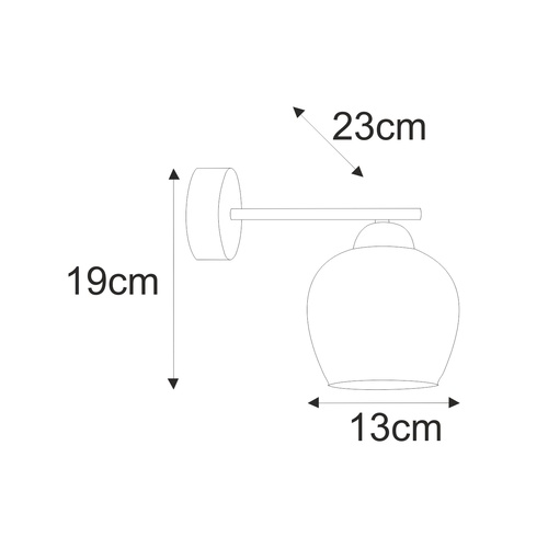 Wall lamp K-5613 - NIRA 6