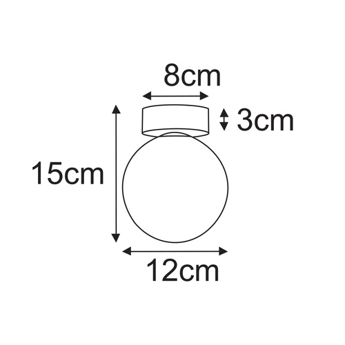 Lampa sufitowa K-5681 z serii AURA 6