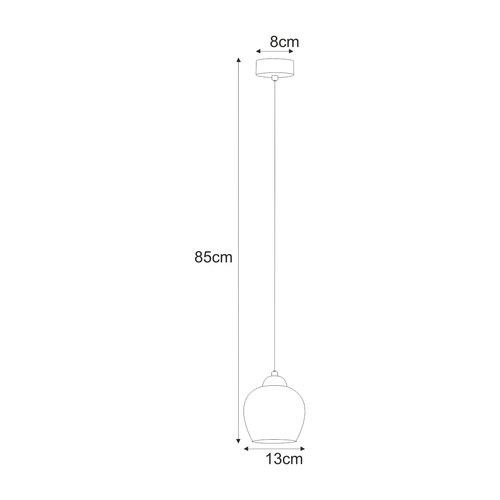 Lampa wisząca K-5610 z serii NIRA 6