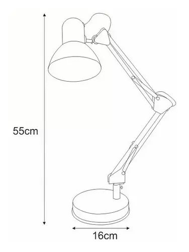 Lampka biurkowa K-MT-COSMO BIAŁY z serii COSMO 10
