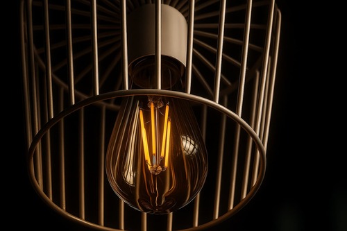 Lampa wisząca KP-21 MINI BEŻ z serii KAPELUSZ 4