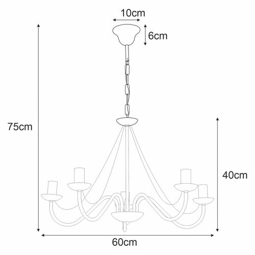 Pendant lamp K-3996 - BARTEZ II 10