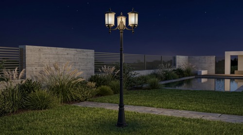 Lampa ogrodowa stojąca K-8213 z serii DETROIT 5