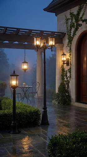 Lampa ogrodowa wisząca K-8221 z serii MIAMI 4