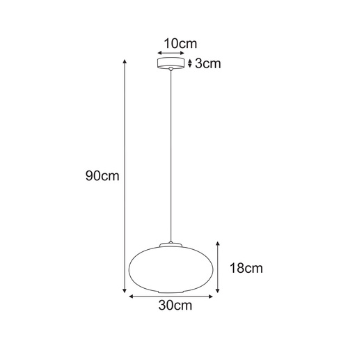 Pendant lamp K-5676 - ARCO 8