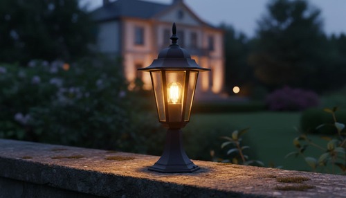 Lampa ogrodowa stojąca K-5009S CZARNY z serii STANDARD 2
