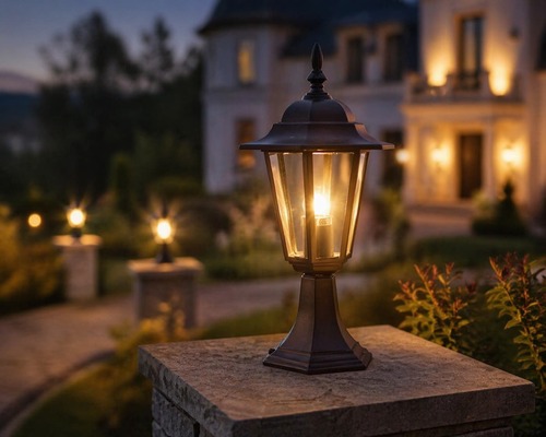 Lampa ogrodowa stojąca K-5009S CZARNY z serii STANDARD 4