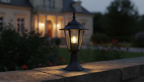 Lampa ogrodowa stojąca K-5009S CZARNY z serii STANDARD 5