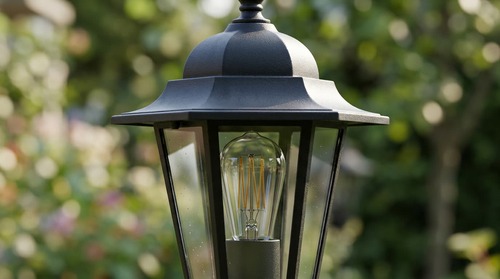 Lampa ogrodowa stojąca K-5009S CZARNY z serii STANDARD 7