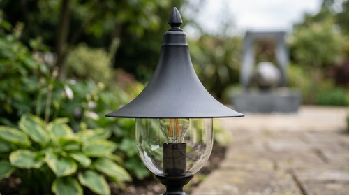 Lampa ogrodowa stojąca K-8133 CZARNY z serii BOSTON 6