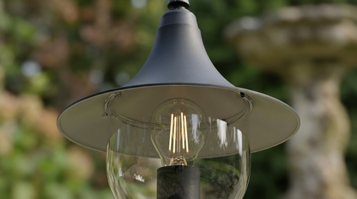 Lampa ogrodowa stojąca K-8133 CZARNY z serii BOSTON 7