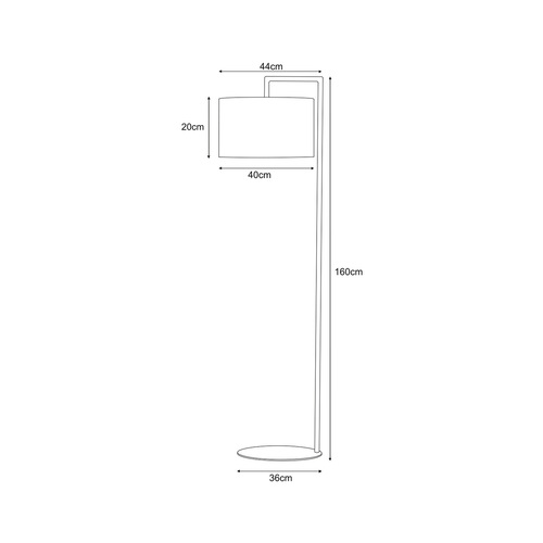Lampa podłogowa K-5225 z serii ZIMBO 9