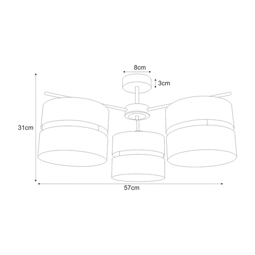Lampa wisząca K-5502 z serii MALAVI 7