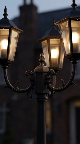 Lampa ogrodowa stojąca K-7009A2/3 CZARNY z serii STANDARD 7