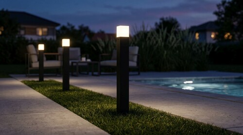 Lampa ogrodowa stojąca K-8142 z serii GENEVA 4