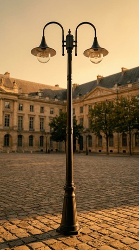 Lampa ogrodowa stojąca K-8132 CZARNY z serii BOSTON 5