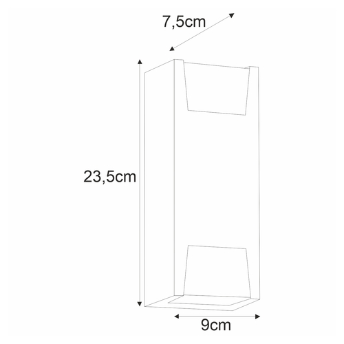 Kinkiet K-8145 z serii SLOT 8