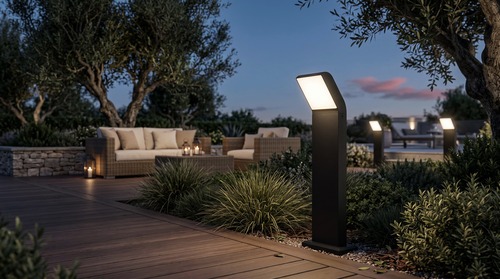 Lampa ogrodowa stojąca K-8147 z serii VIDAR 6