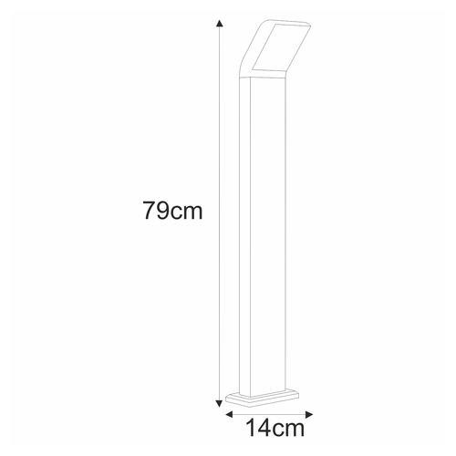 Garden standing lamp K-8148 - VIDAR 12