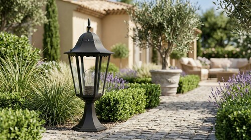 Lampa ogrodowa stojąca K-5006S CZARNY z serii LOZANA 2