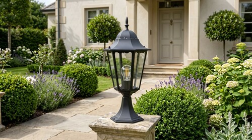 Lampa ogrodowa stojąca K-5006S CZARNY z serii LOZANA 5