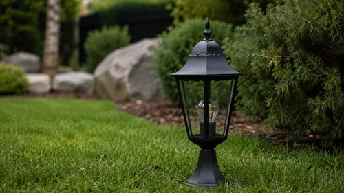 Lampa ogrodowa stojąca K-5006S CZARNY z serii LOZANA 6