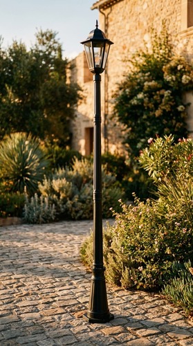 Lampa ogrodowa stojąca K-7064A/1 CZARNY z serii STANDARD 4