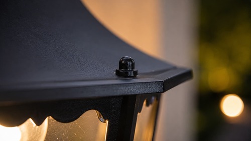 Lampa ogrodowa wisząca K-5006H CZARNY z serii LOZANA 8